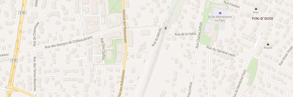Plan du 48 Rue du Bel Air à Andrésy