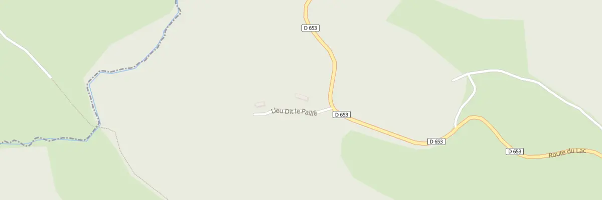 Plan du 5074B Le Paille à Latronquière
