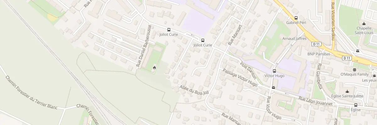 Plan du 3 Imp des Sablons à Saint-Cyr-l’École