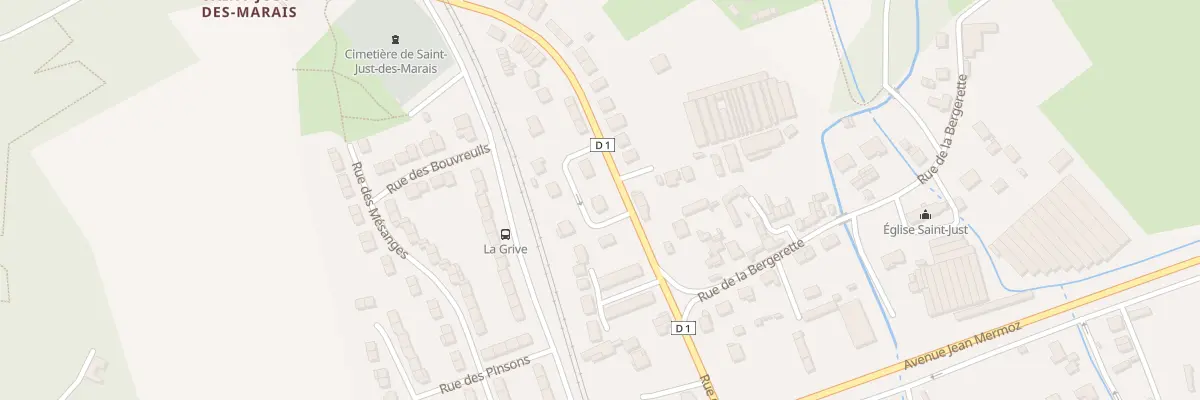 Plan du 2 Rue François Truffaut à Beauvais