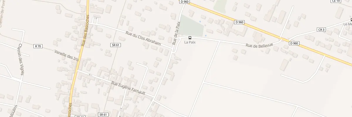 Plan du 157 Rue de la Paix à Mardié