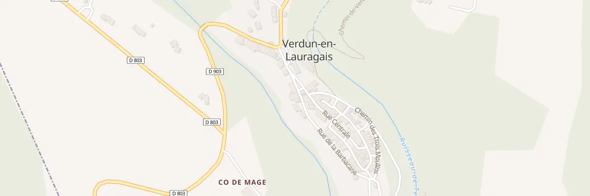 Plan du 8 Rue des Jardins à Verdun-en-Lauragais