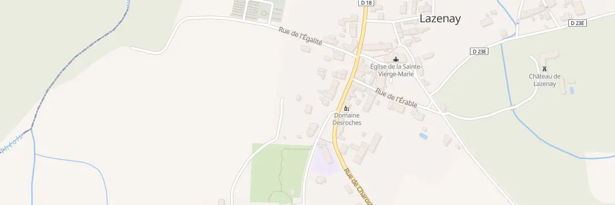 Plan du 20 Rue de Charost à Lazenay