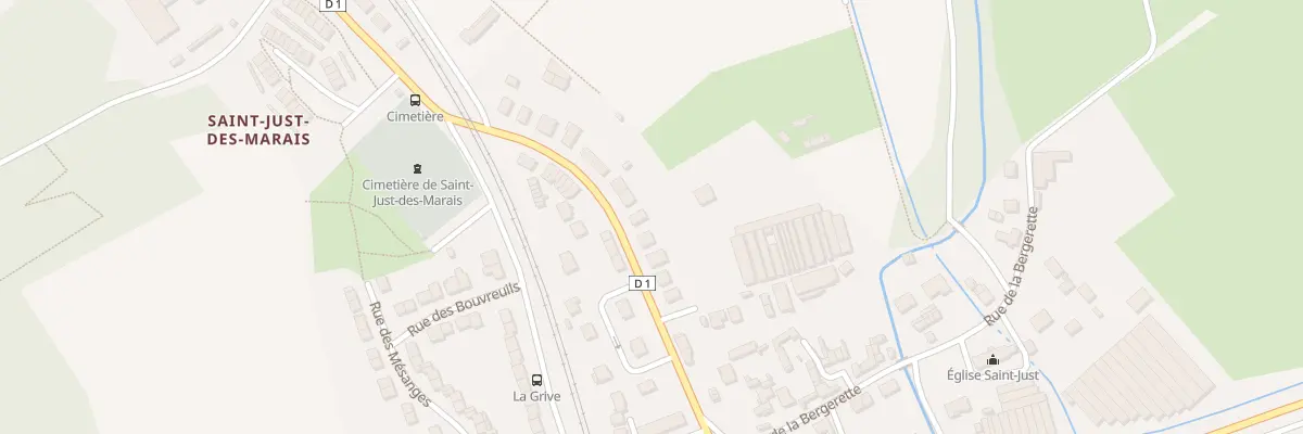 Plan du 96 Rue de Savignies à Beauvais