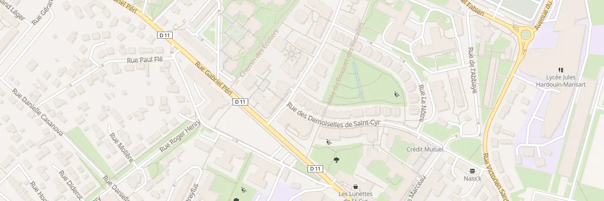 Plan du 48 Rue des Demoiselles de St-Cyr à Saint-Cyr-l’École
