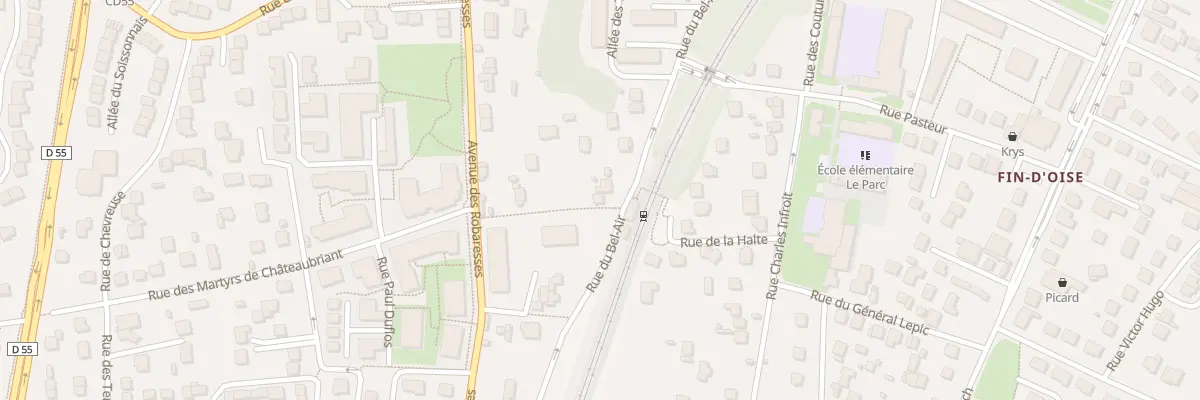 Plan du 9002 Rue du Bel Air à Andrésy