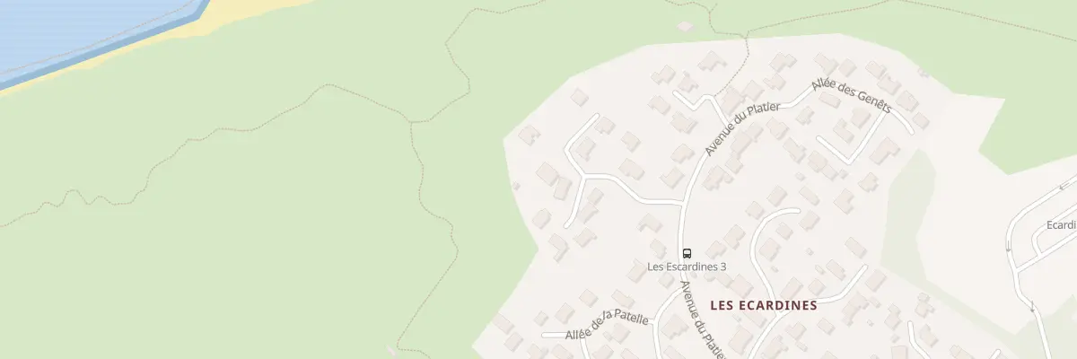 Plan du 137 All des Garennes à Oye-Plage