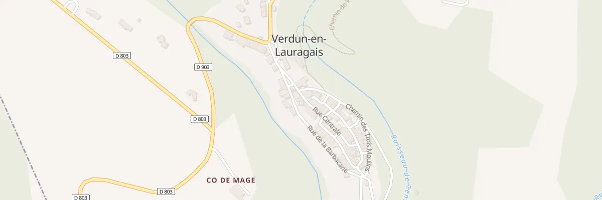 Plan du 12 Pl du Plô à Verdun-en-Lauragais