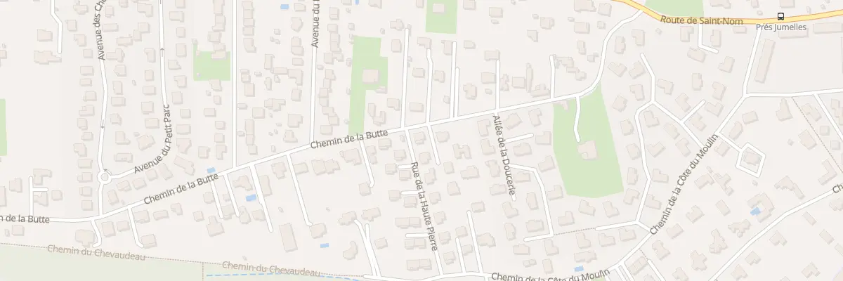 Plan du 1 Rue de la Haute Pierre à L’Étang-la-Ville