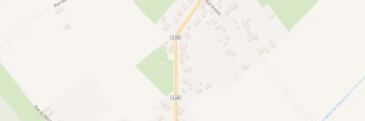Plan du 5477 Rue de la Grasse Payelle à Zutkerque
