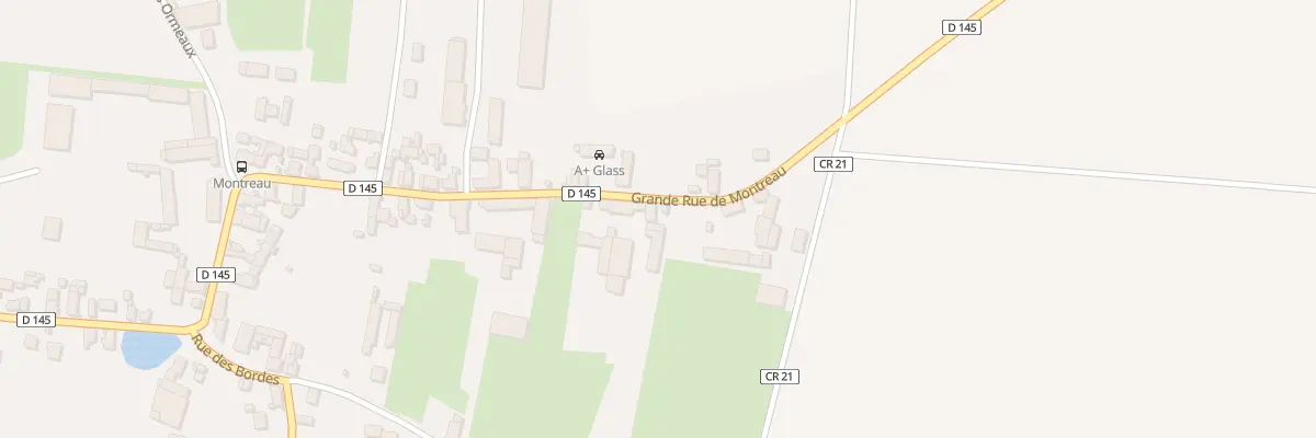 Plan du 3 Gr Gde Rue de Montreau au Mérévillois