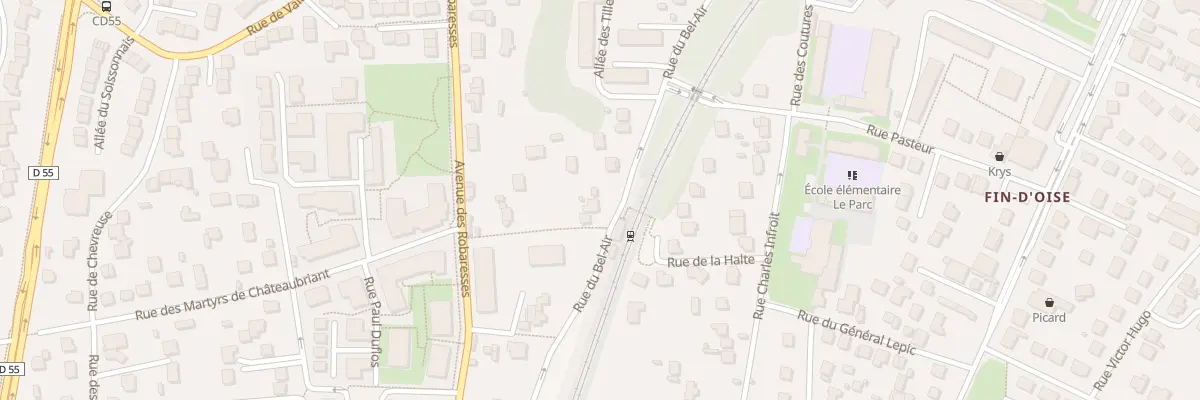 Plan du 44 Rue du Bel Air à Andrésy