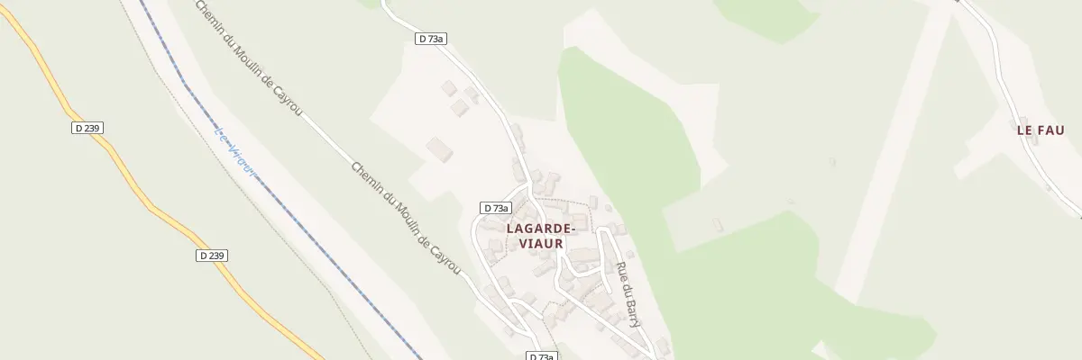 Plan du 5039 Lagardeviaur à Montirat