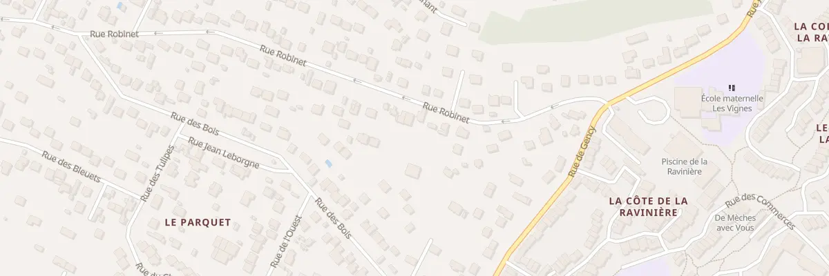 Plan du 76 Rue Robinet à Osny