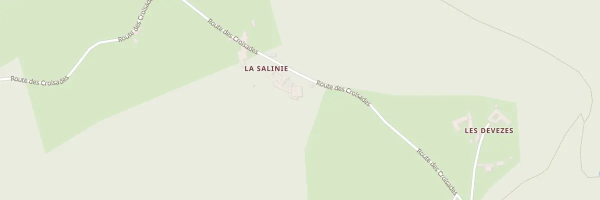 Plan du 2400 Rte des Croisades à Saint-Christophe