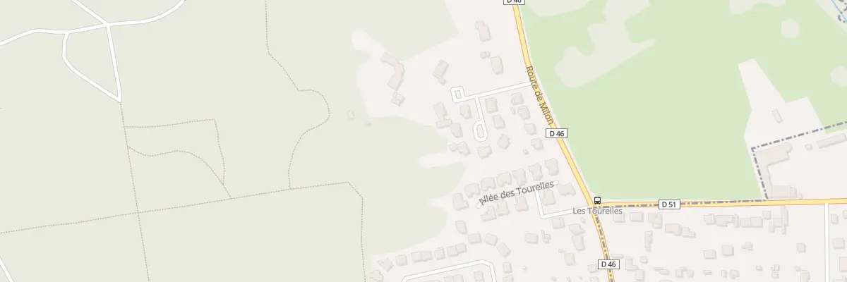 Plan du 10 Res des Pendants de Rhodon à Chevreuse