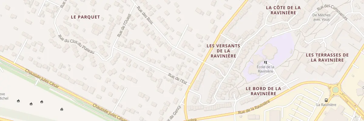 Plan du 52B Rue des Bois à Osny