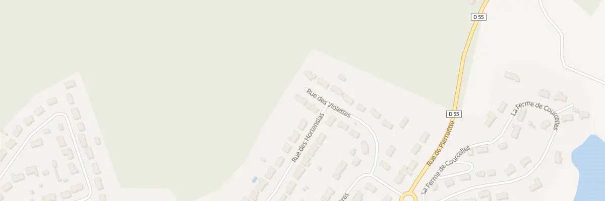 Plan du 11 Rue des Violettes à Salbris