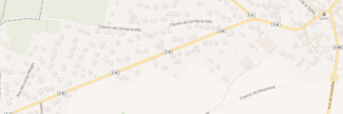 Plan du 39 Rue de Cernay aux Molières