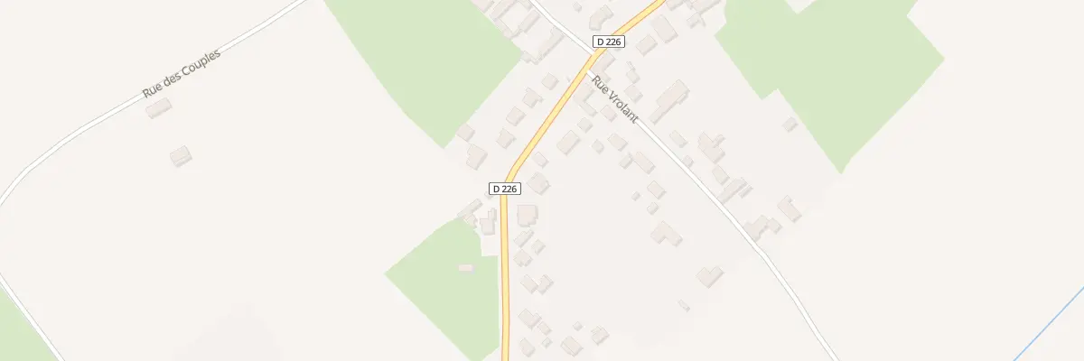 Plan du 1337 Rue de la Grasse Payelle à Zutkerque