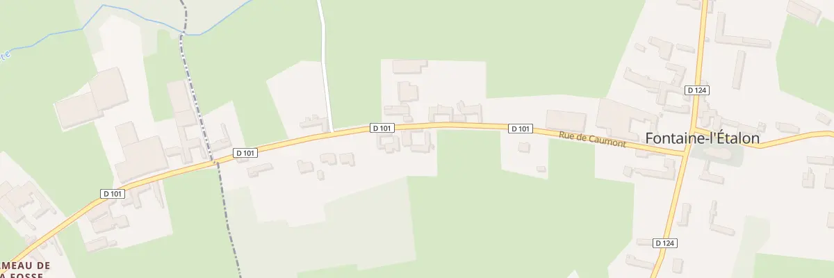 Plan du 3 Rue de Caumont à Fontaine-l’Étalon