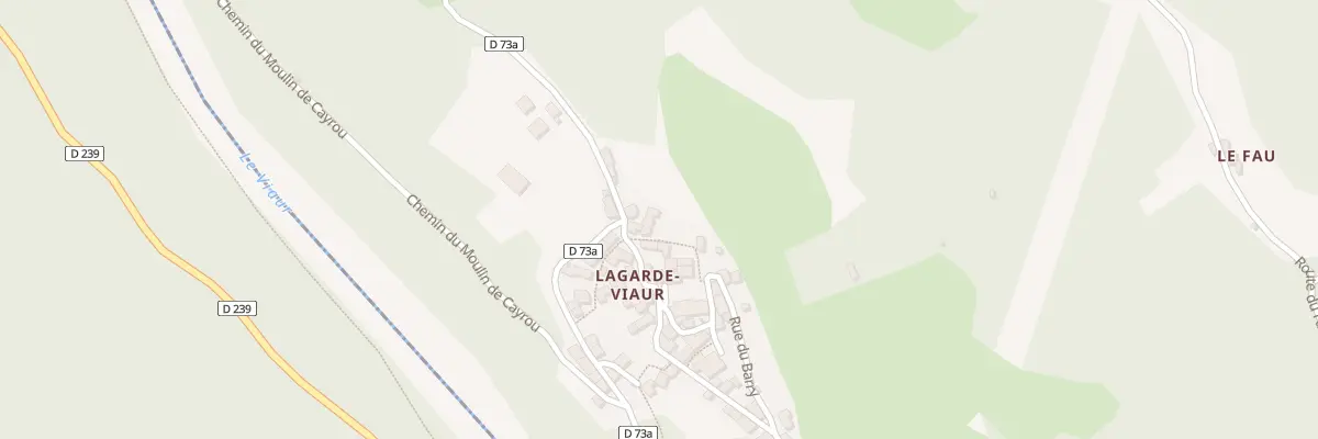 Plan du 5037 Lagardeviaur à Montirat