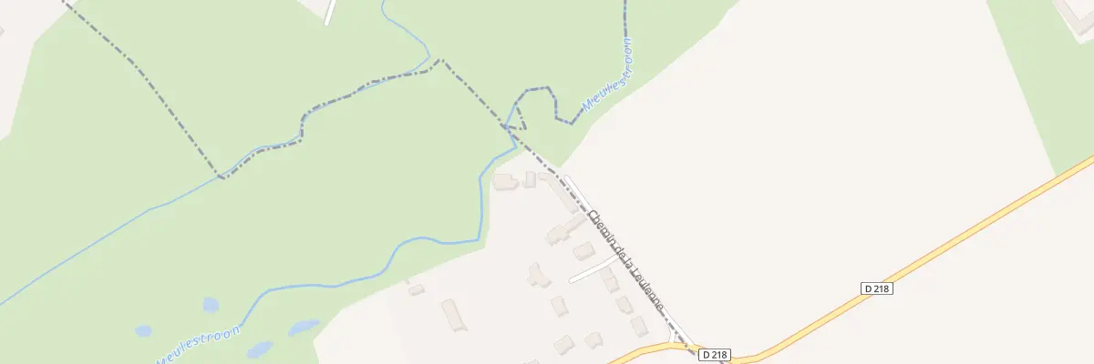 Plan du 136 Che de la Leulenne à Tournehem-sur-la-Hem
