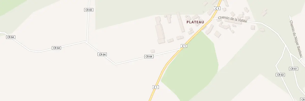 Plan du 1 Pain Perdu à Roinville