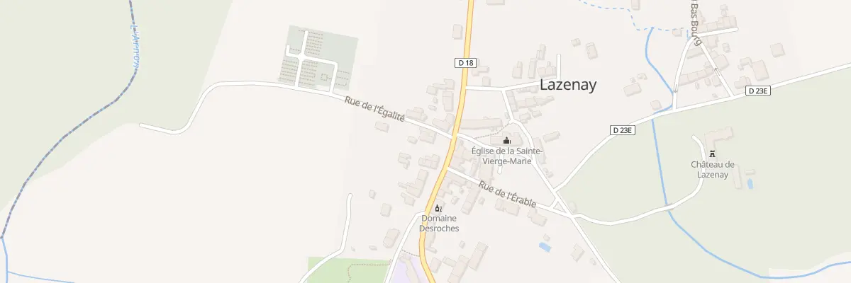 Plan du 4 Rue de Charost à Lazenay
