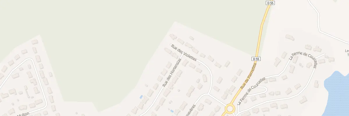 Plan du 9 Rue des Violettes à Salbris
