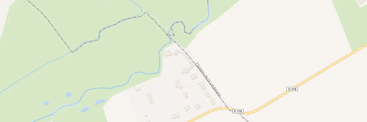 Plan du 121 Che de la Leulenne à Tournehem-sur-la-Hem