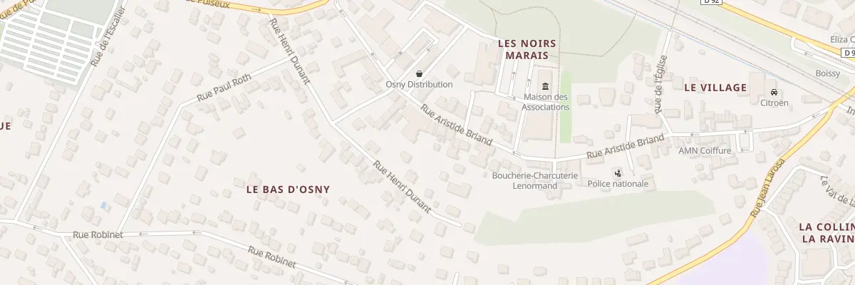 Plan du 53 Rue Aristide Briand à Osny