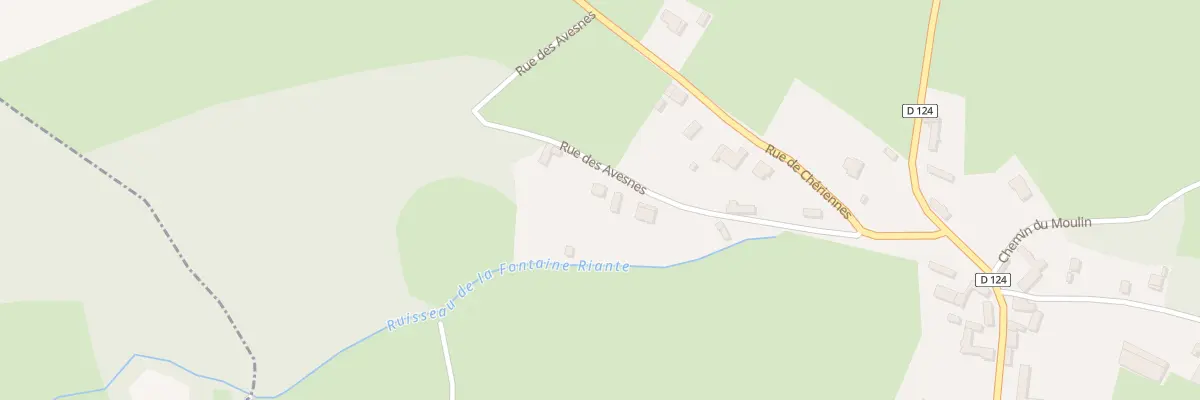 Plan du 3 Rue des Avesnes à Fontaine-l’Étalon