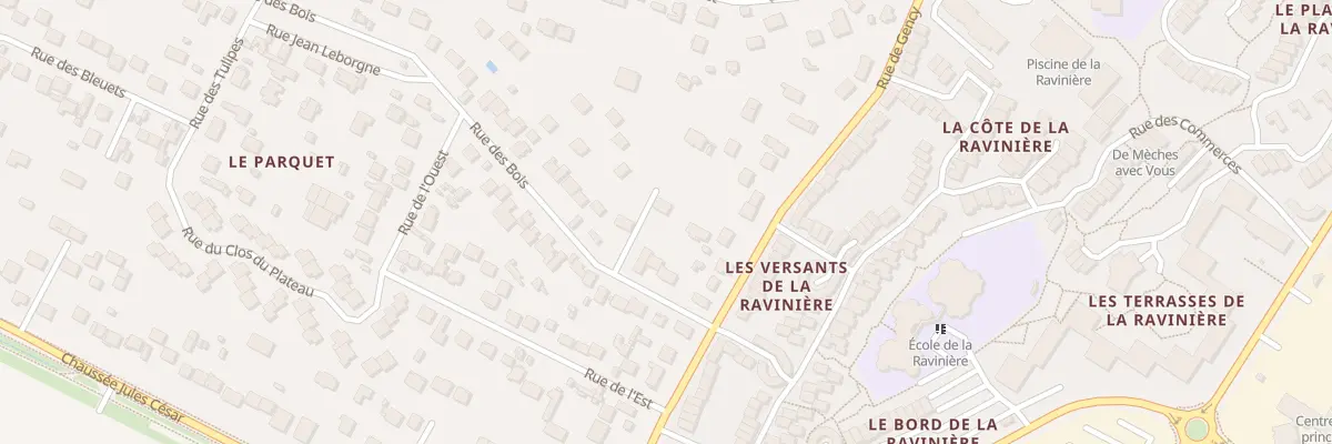 Plan du 65 Rue des Bois à Osny