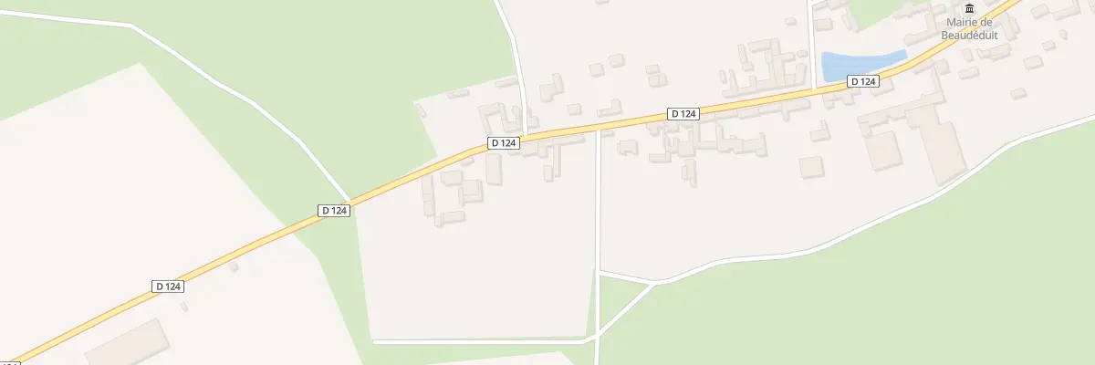 Plan du 33 Rue de Grandvilliers à Beaudéduit