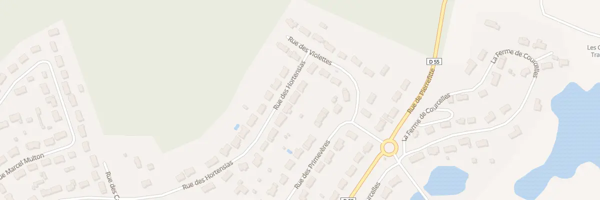 Plan du 34 Rue des Hortensias à Salbris