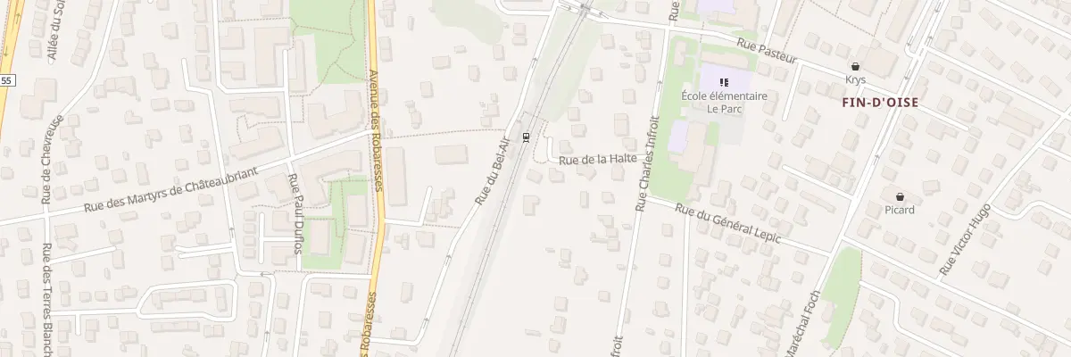 Plan du 5 Rue de la Halte à Andrésy