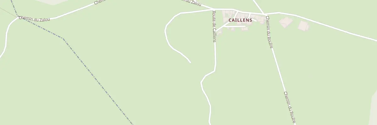 Plan de L’Azerou à Galinagues
