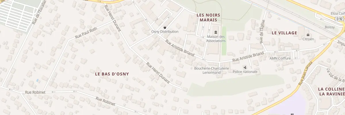 Plan du 51 Rue Aristide Briand à Osny
