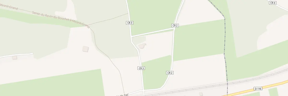 Plan du 9000 Che du Bois Bouchet à Roinville