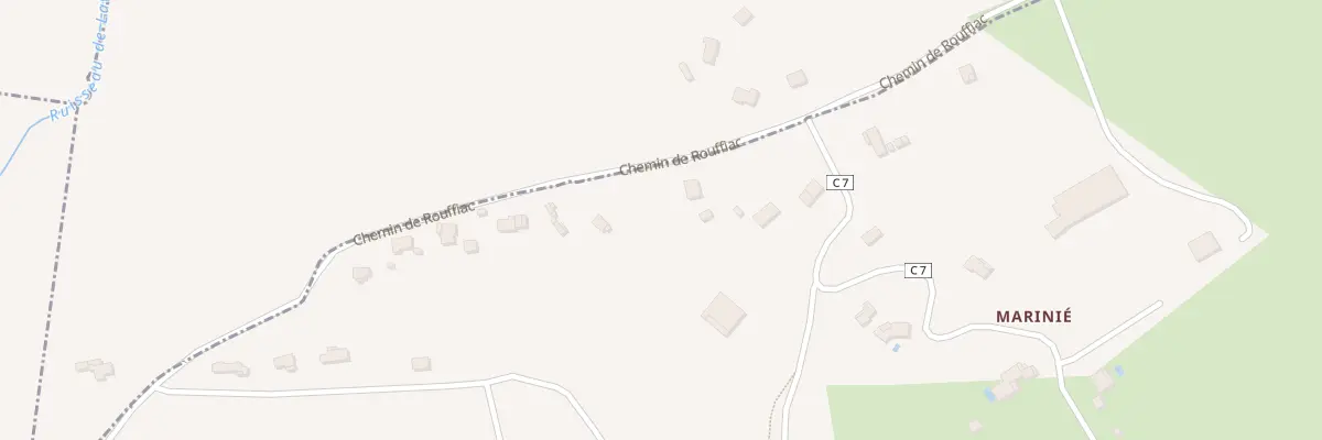 Plan du 60 Che de Rouffiac à Rouffiac