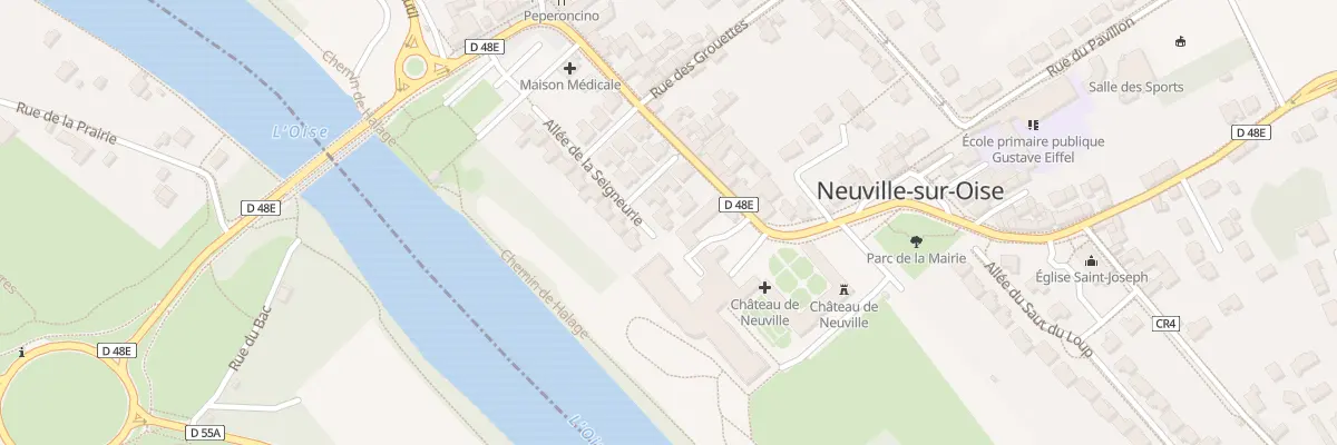 Plan du 19 All de la Seigneurie à Neuville-sur-Oise