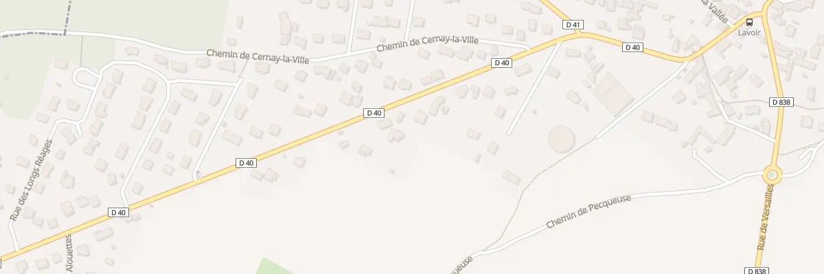 Plan du 35 Rue de Cernay aux Molières