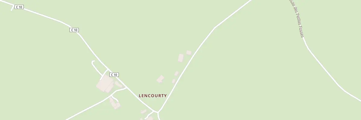 Plan du 2 Lencourty à Sainte-Sévère-sur-Indre