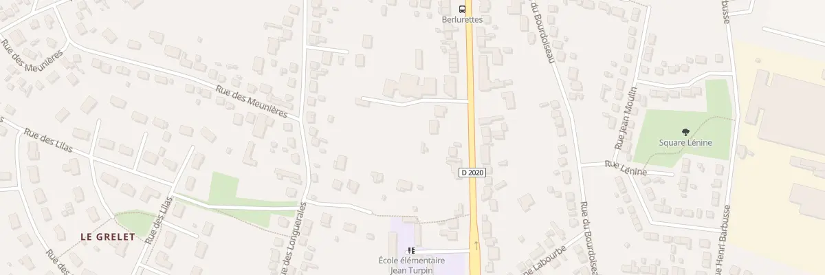 Plan du 54 Av Edouard Vaillant à Vierzon