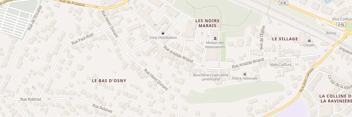 Plan du 49B Rue Aristide Briand à Osny