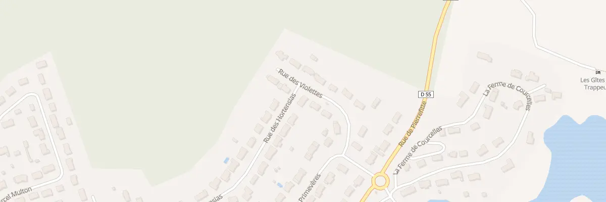 Plan du 7 Rue des Violettes à Salbris