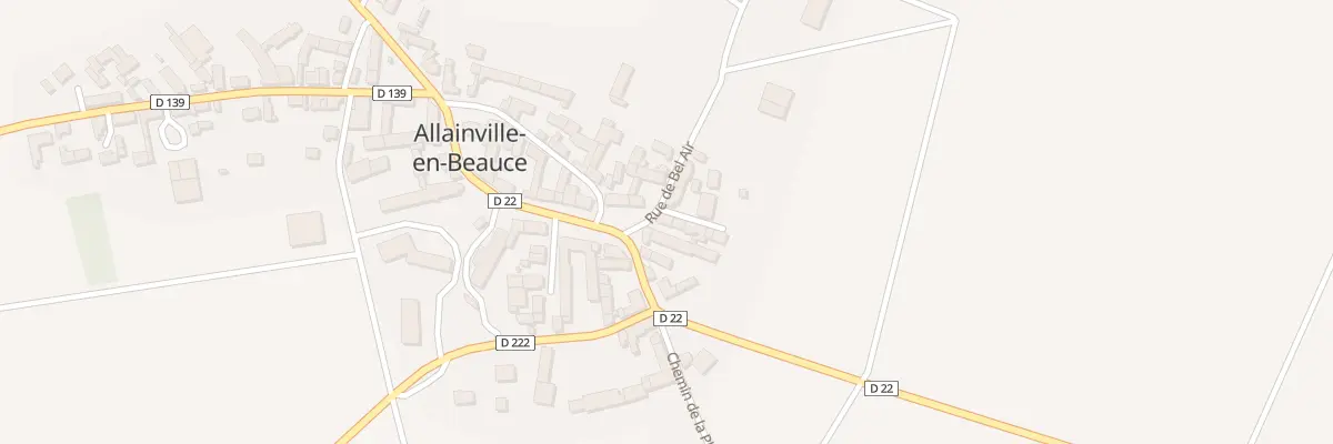 Plan du 2 Rue de Bel Air à Outarville