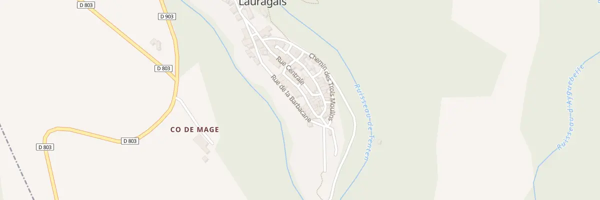 Plan du 16 Rue de la Paix à Verdun-en-Lauragais