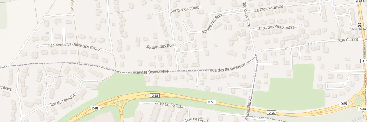 Plan du 36 Sen des Buis à Maurecourt
